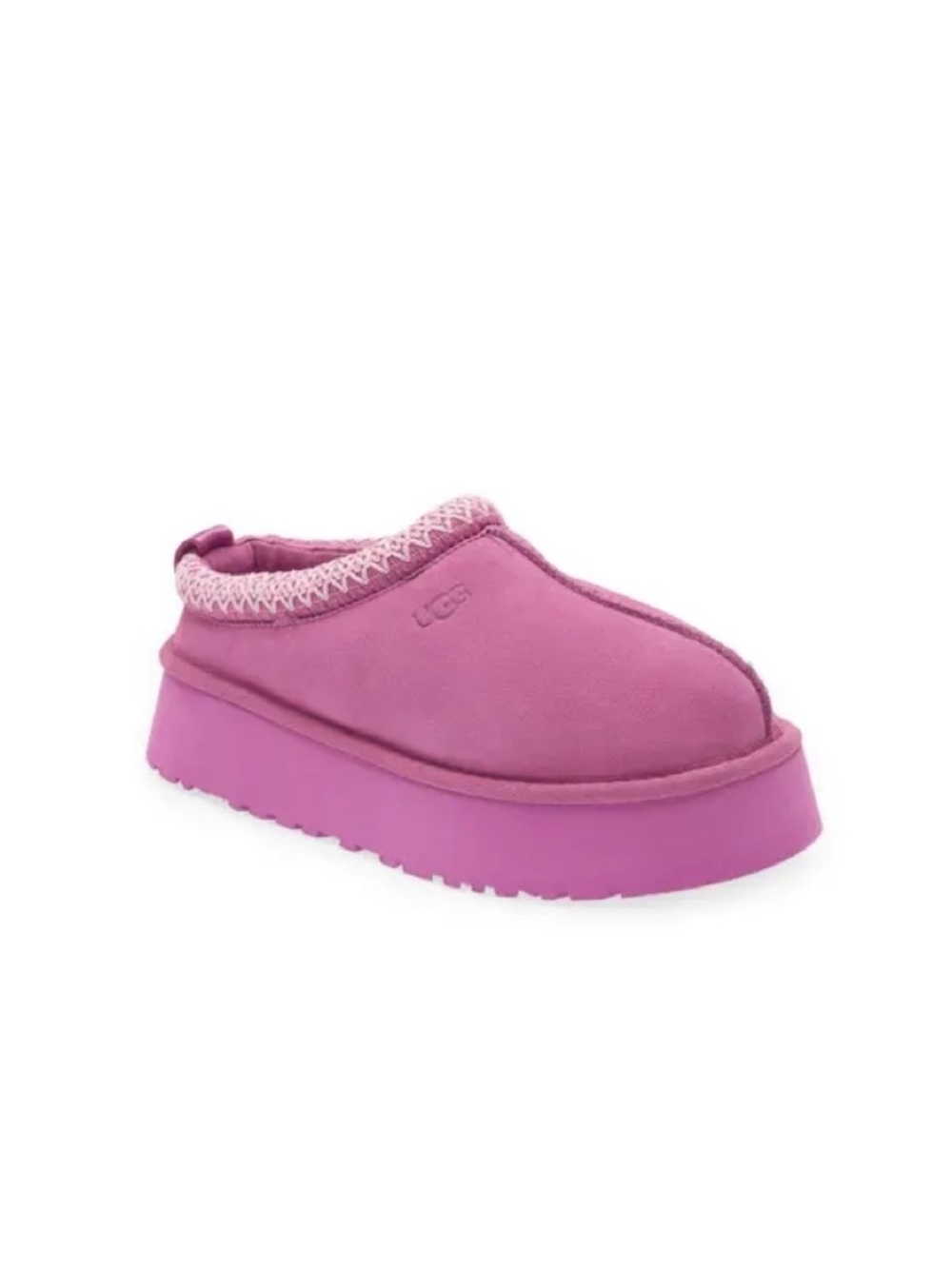 UGG Tazz Platform Slipper in Purple Ruby Size 7